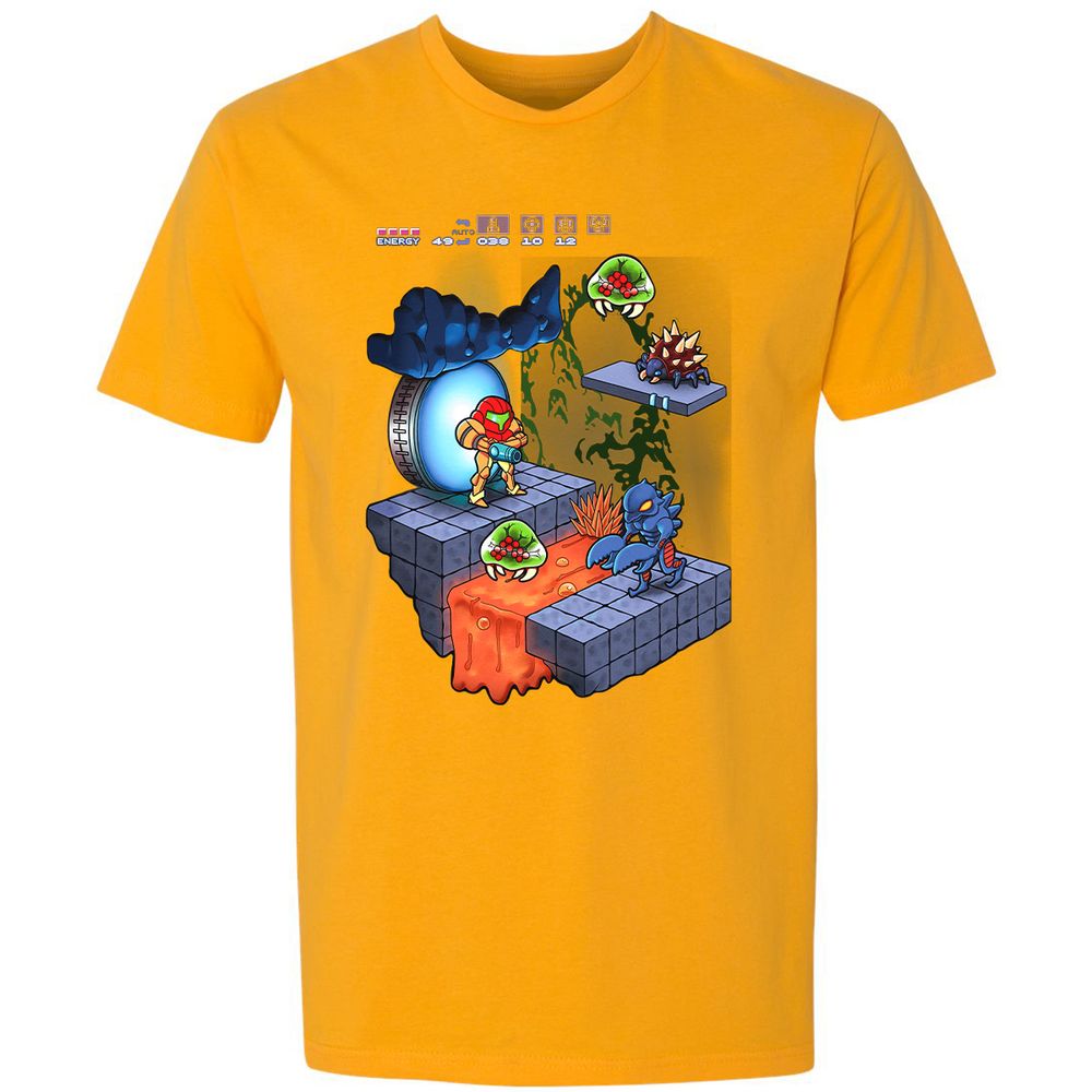Premium Unisex T-Shirt - TJESSAWV - Gold - 12