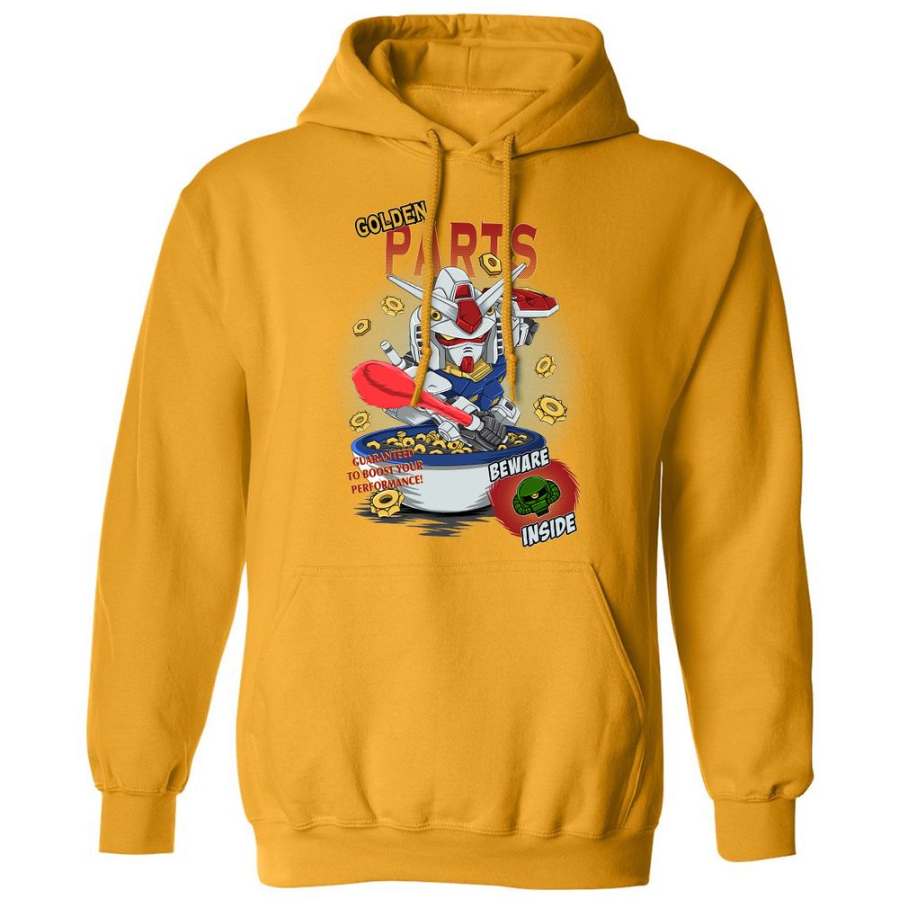 Classic Unisex Hoodie - H7L5QX9V - Gold - 12