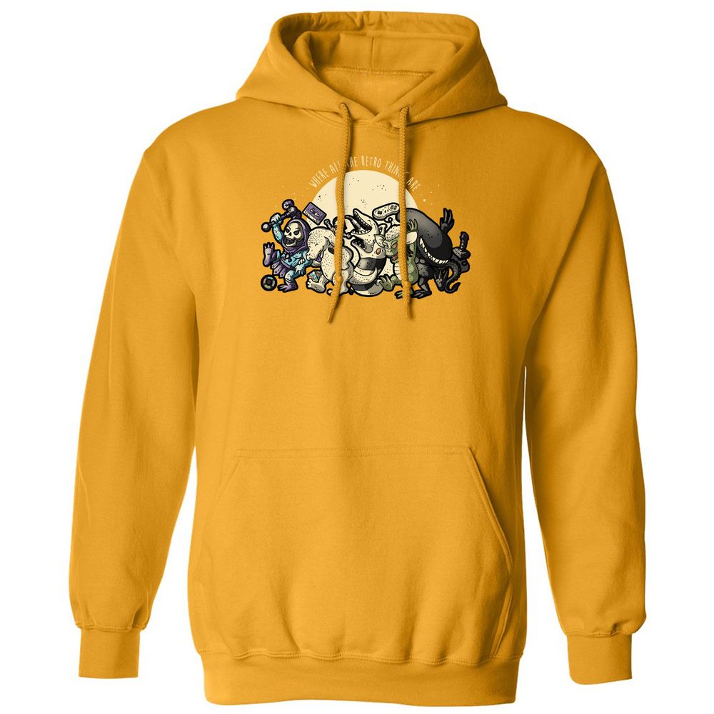 Classic Unisex Hoodie - EJC66629 - Gold - 12