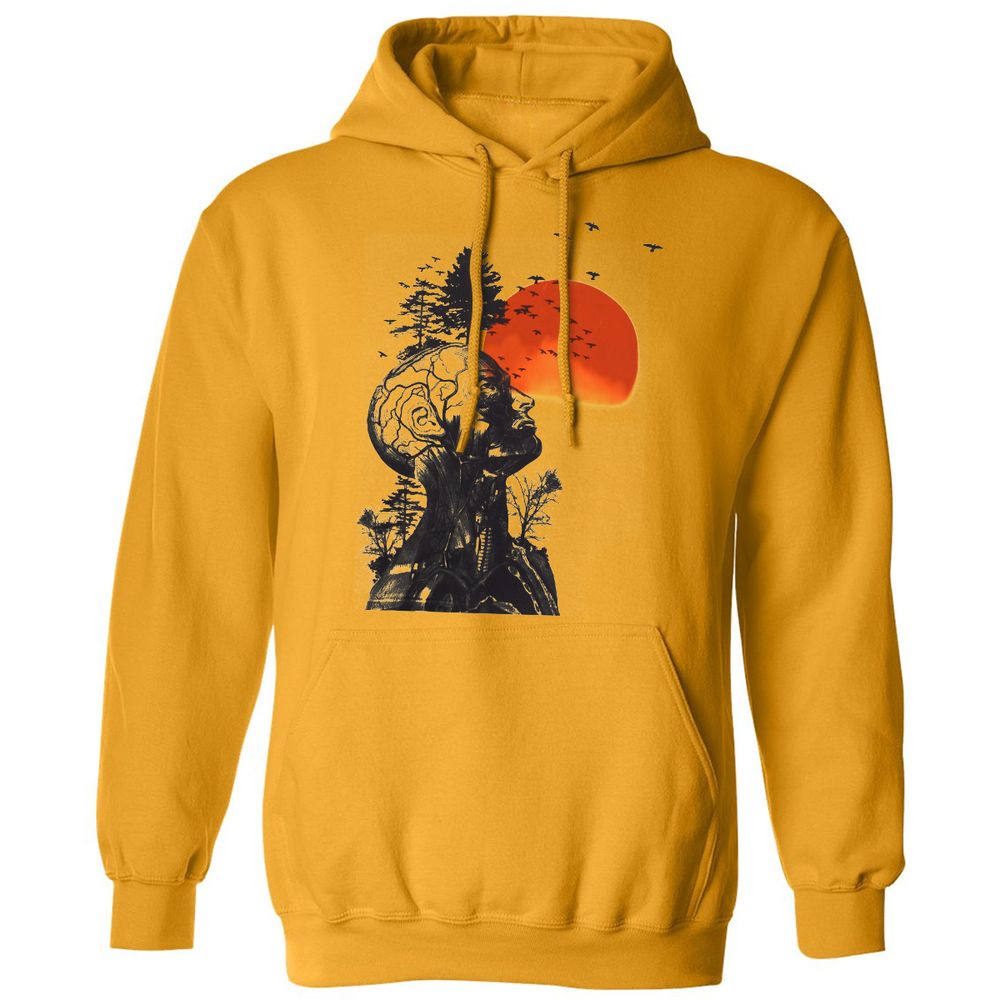 Classic Unisex Hoodie - L7H9KSTS - Gold - 12