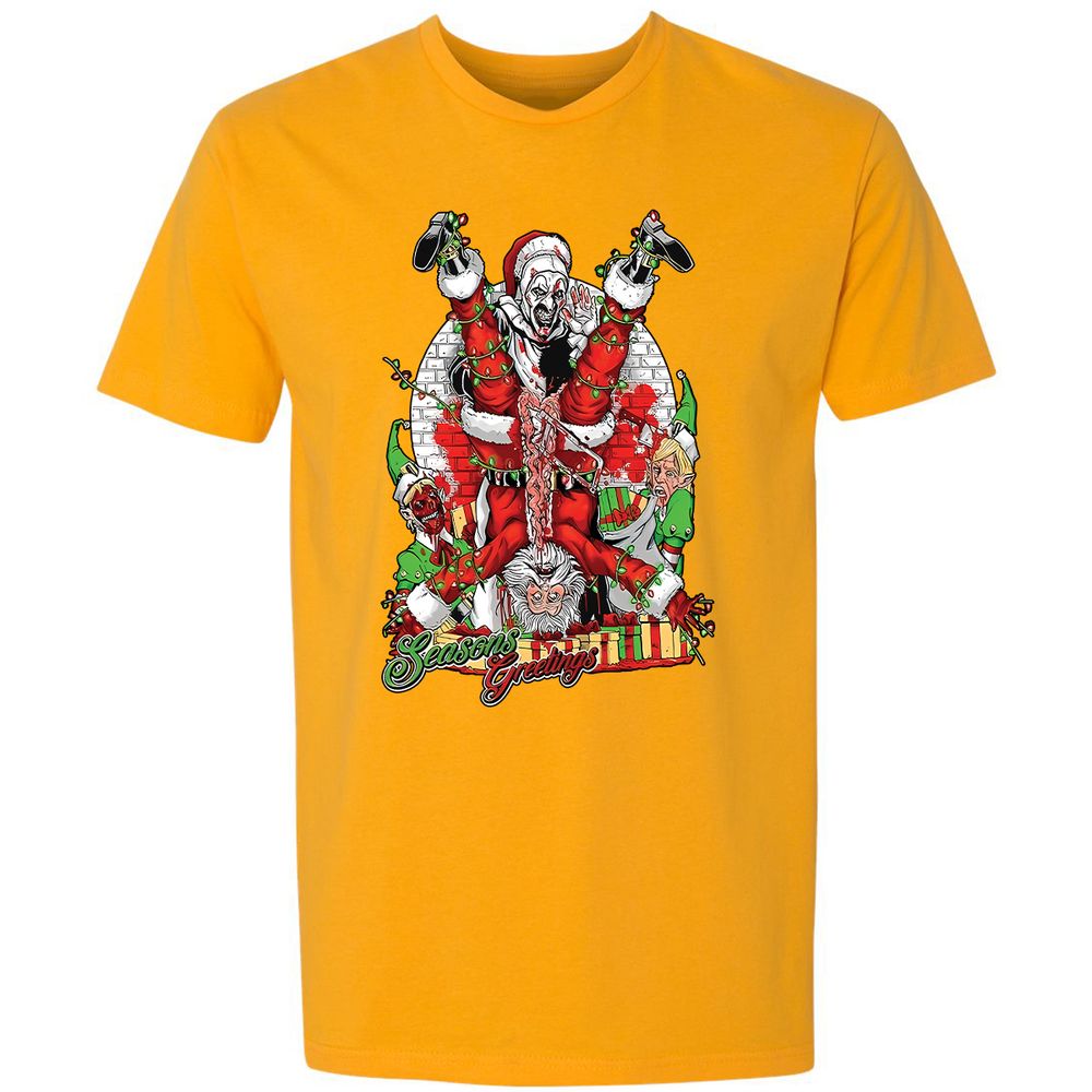 Seasons Greetings - Gold - 12