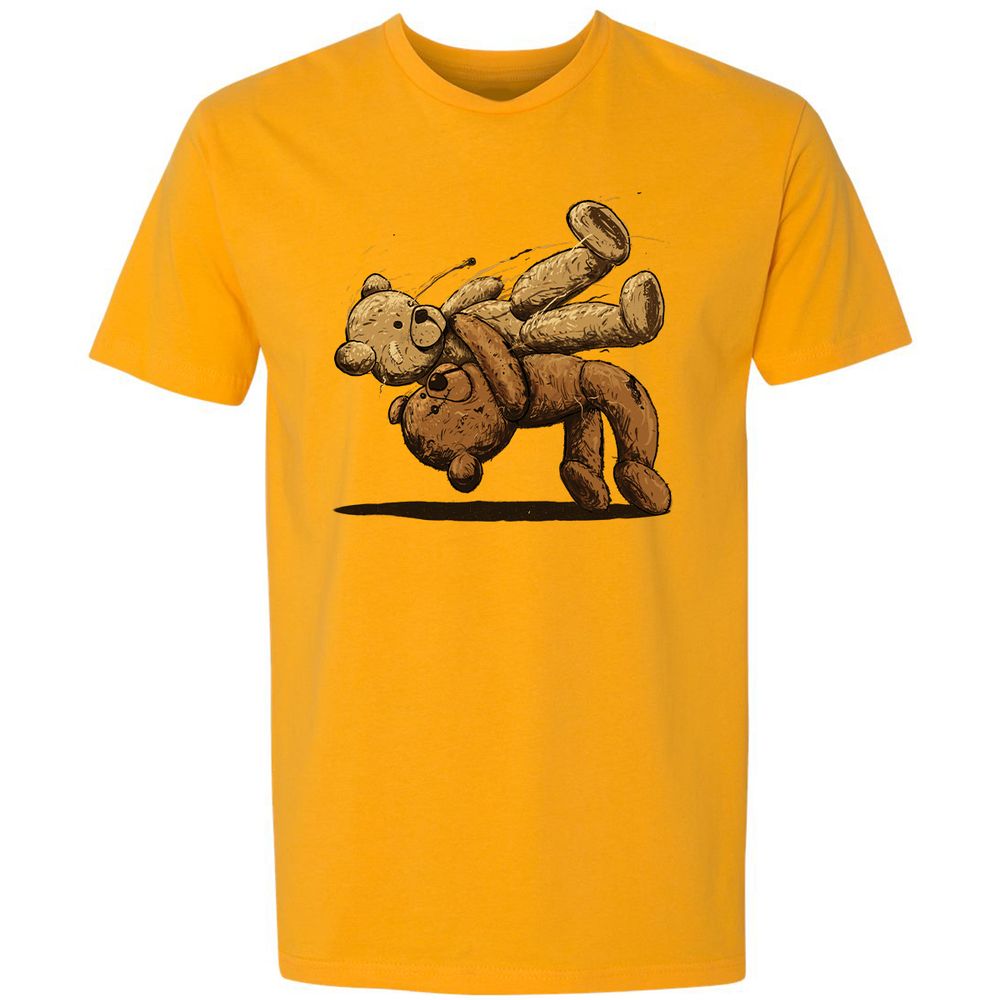 Premium Unisex T-Shirt - 5X3TALPW - Gold - 12