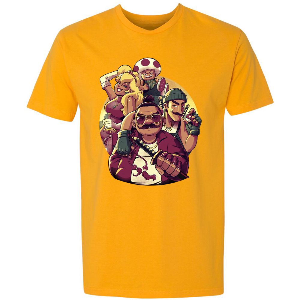 Premium Unisex T-Shirt - ZS87A9HY - Gold - 12