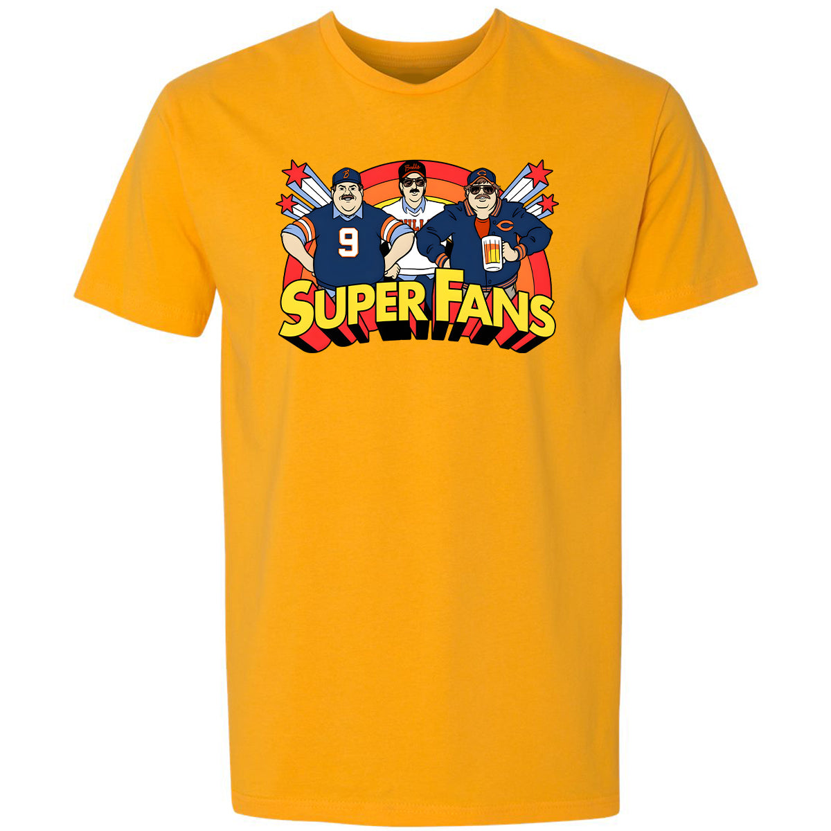 Premium Unisex T-Shirt - DJ3EAX34 - Gold - 12