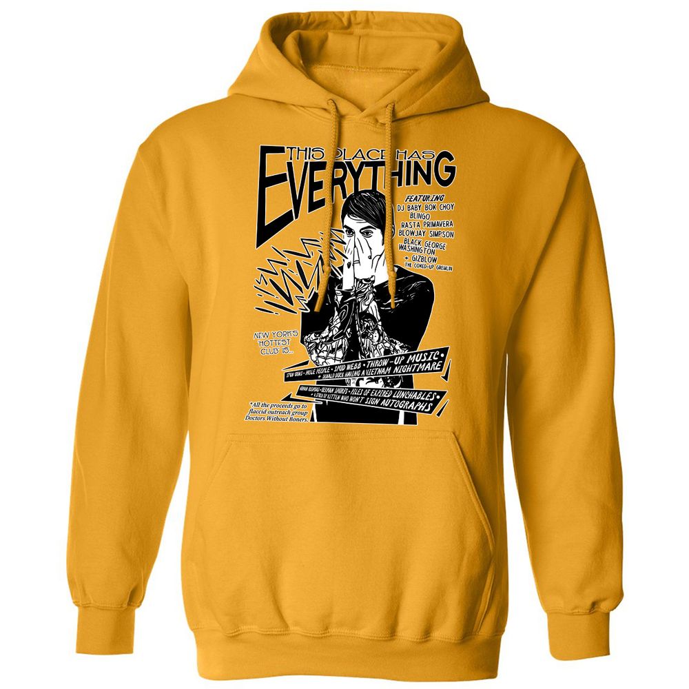 Classic Unisex Hoodie - S8LHV5FK - Gold - 12