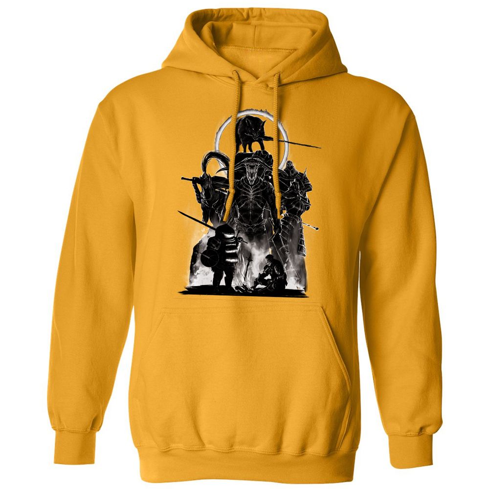 Classic Unisex Hoodie - E8HX2WSM - Gold - 12