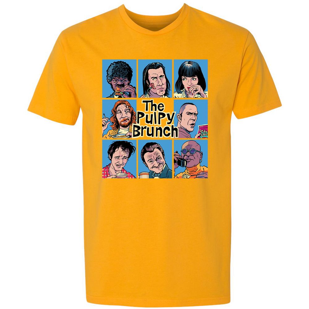 Premium Unisex T-Shirt - EDG35ZLQ - Gold - 12