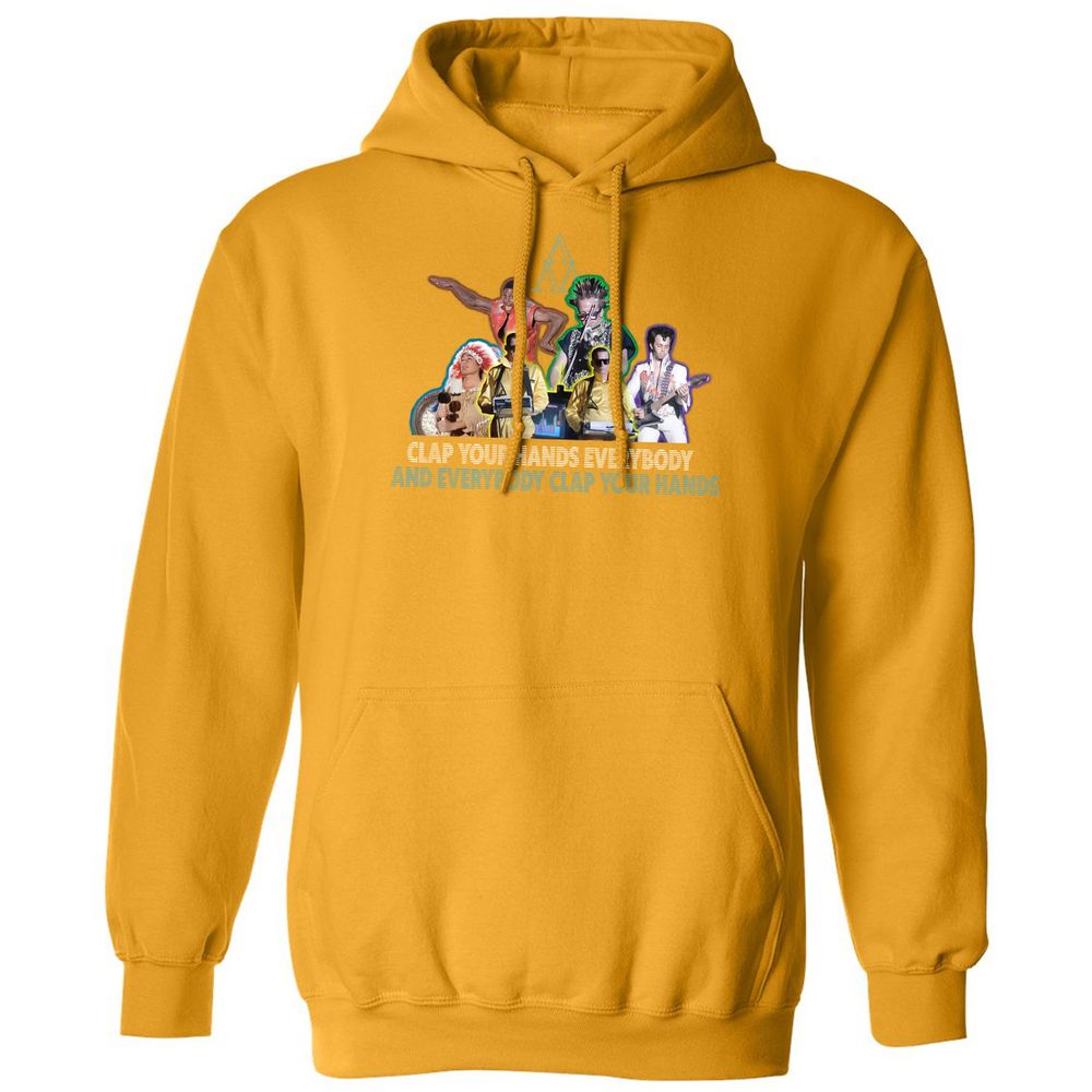Classic Unisex Hoodie - P3VK1GRW - Gold - 12