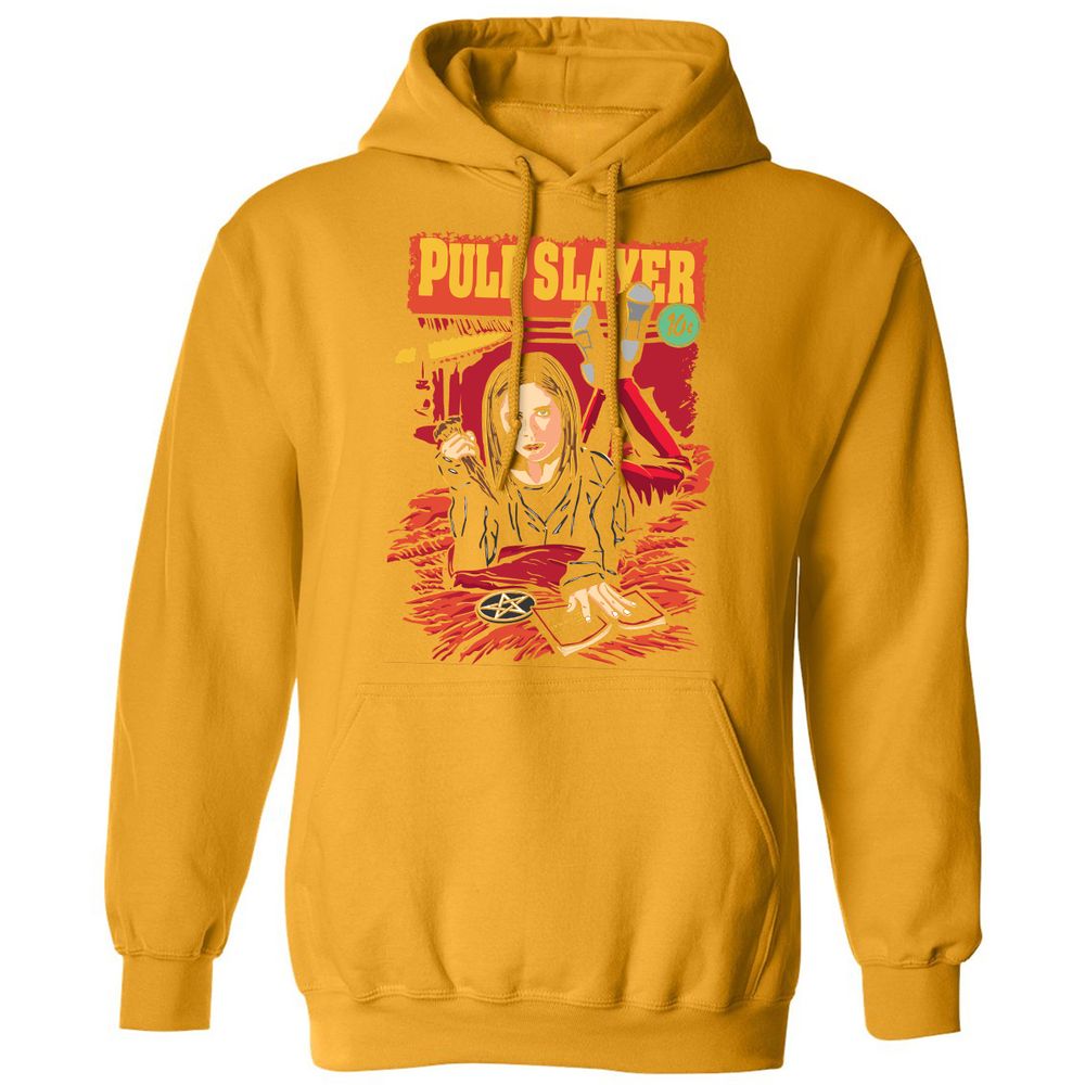 Classic Unisex Hoodie - JG914UMK - Gold - 12