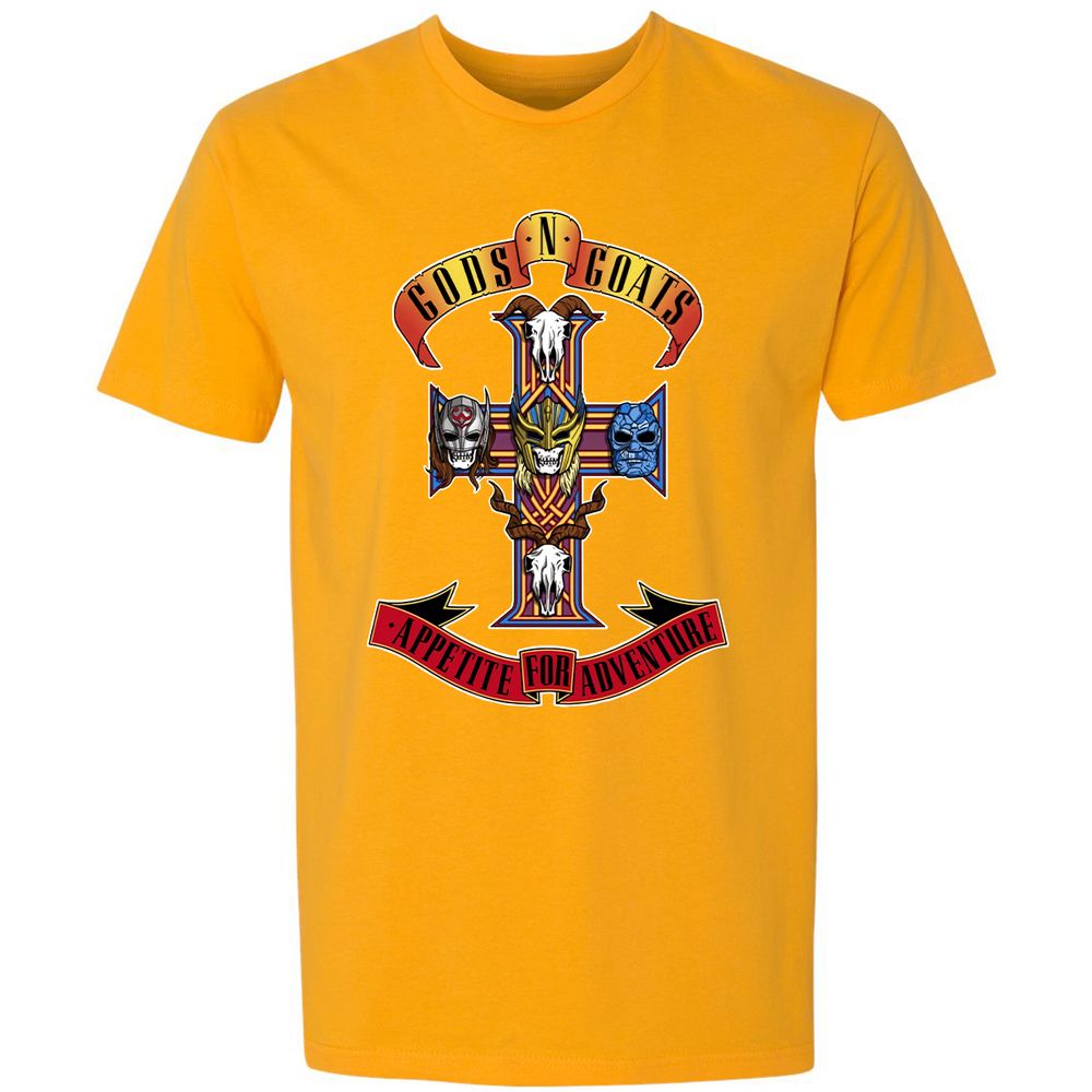 Premium Unisex T-Shirt - ESBSXCRX - Gold - 12