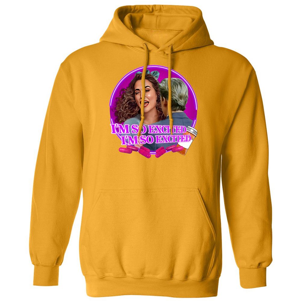 Classic Unisex Hoodie - 562RX3D1 - Gold - 12