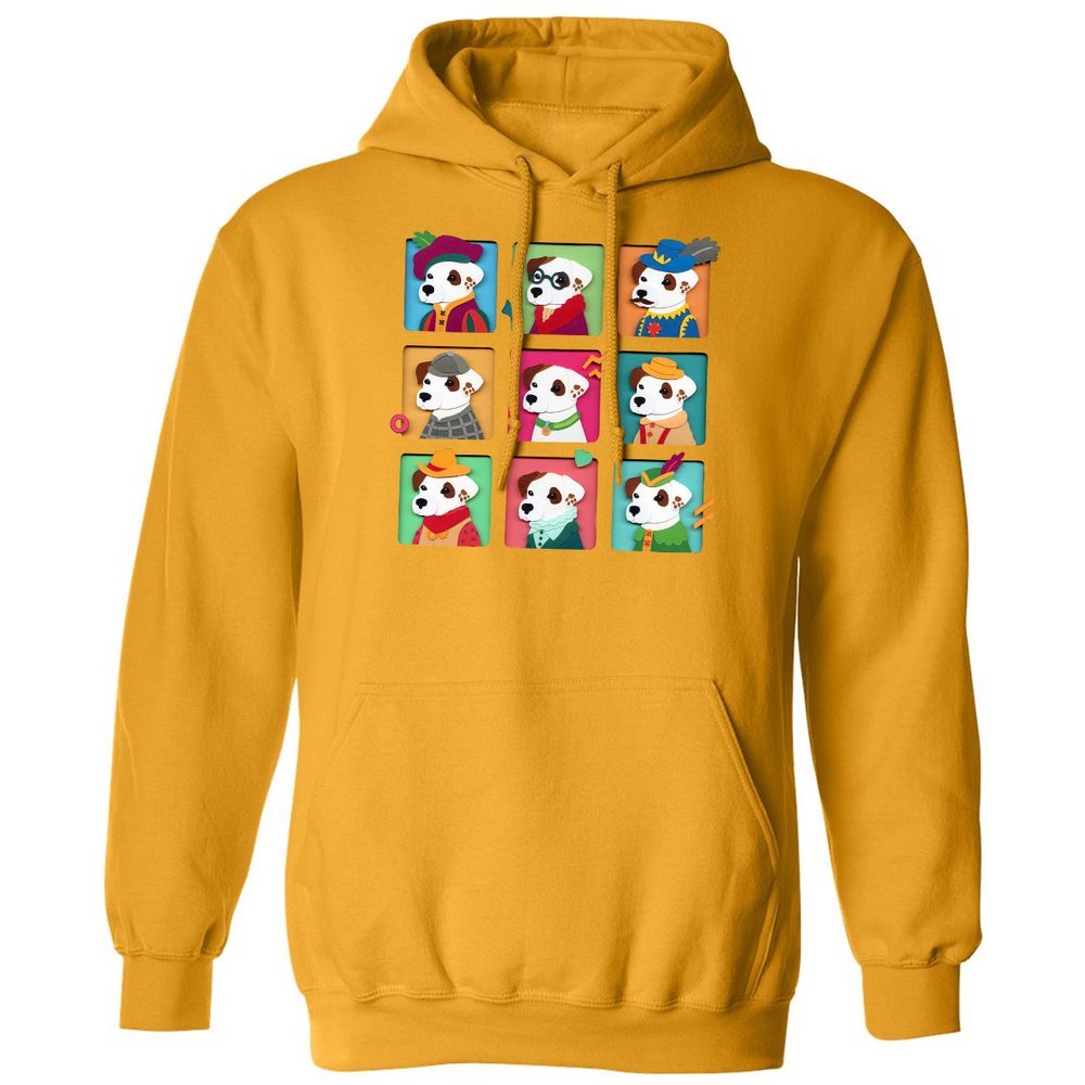 Classic Unisex Hoodie - UVN6VFM5 - Gold - 12