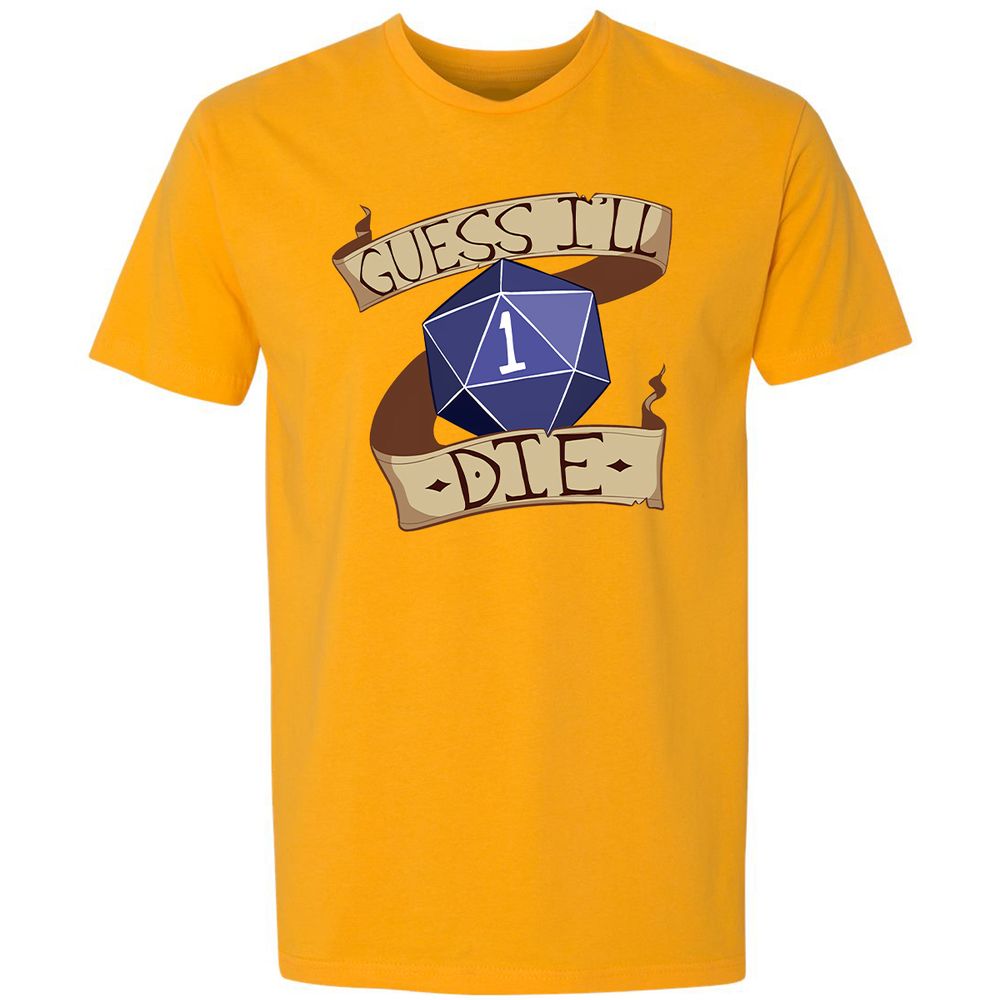 Premium Unisex T-Shirt - AL1S9ZN1 - Gold - 12
