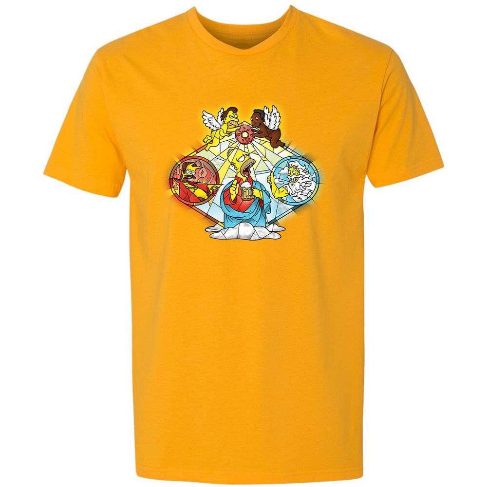 Premium Unisex T-Shirt - DU58BHSC - Gold - 12