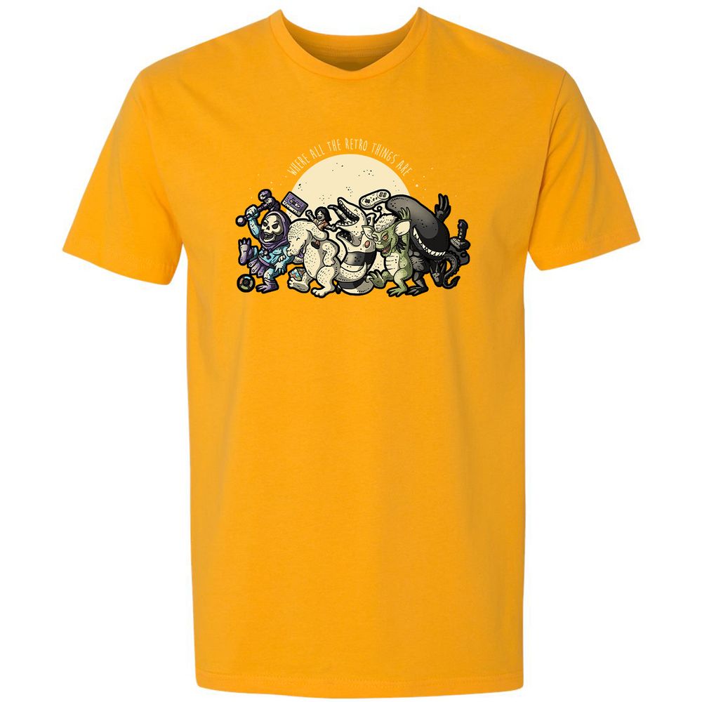 Premium Unisex T-Shirt - HHGQ5ME6 - Gold - 12