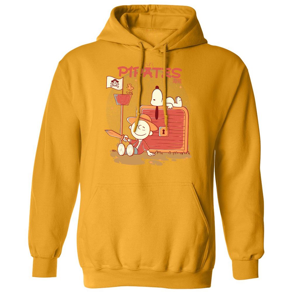 Classic Unisex Hoodie - LE7QYWUP - Gold - 12