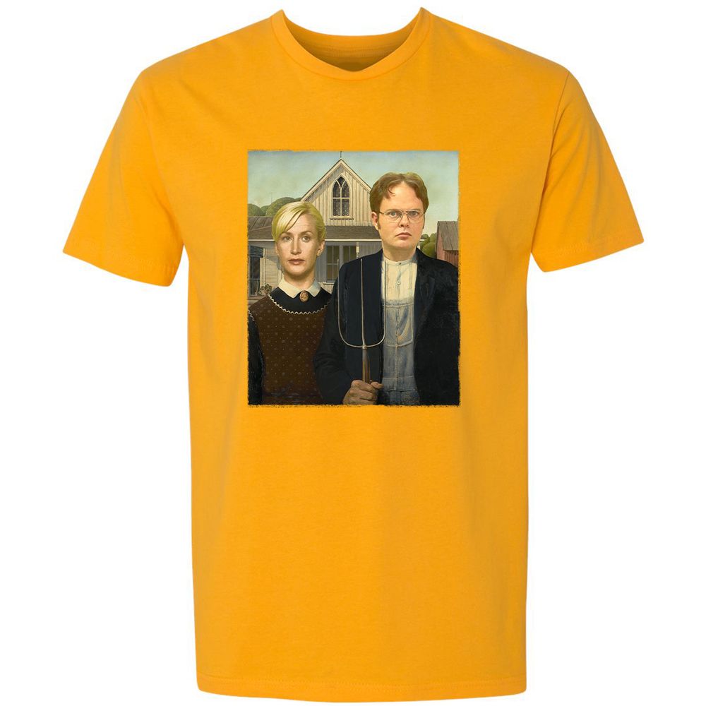 Premium Unisex T-Shirt - YS46VQUA - Gold - 12