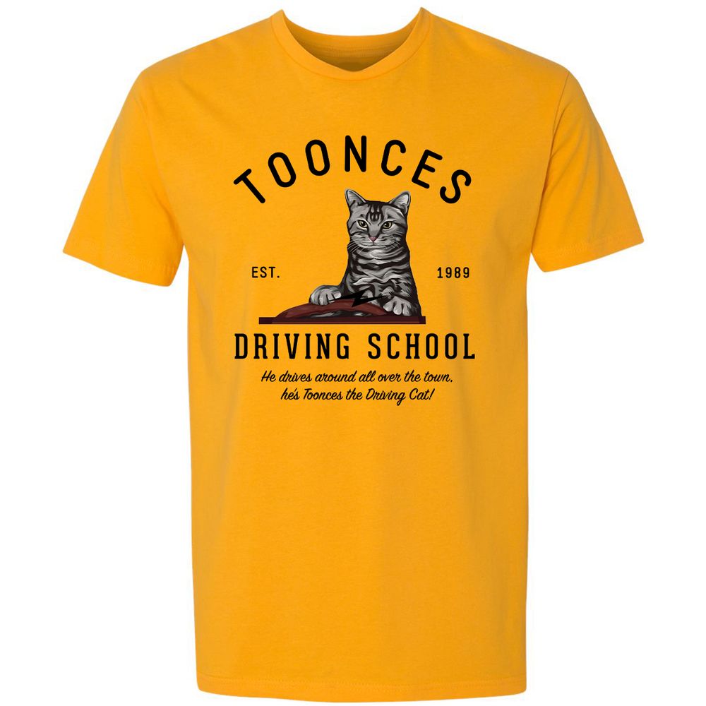 Funny Cat Driving School - Gold - 12