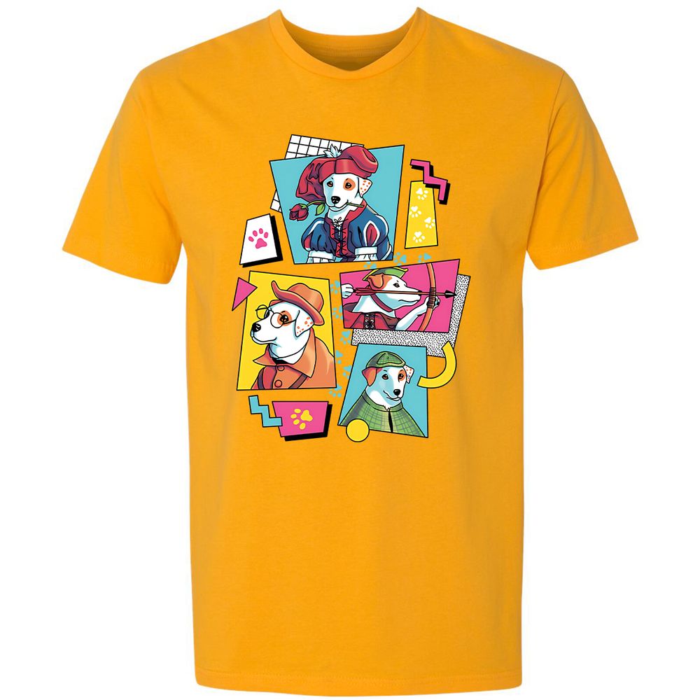 Premium Unisex T-Shirt - E97EZGC1 - Gold - 12