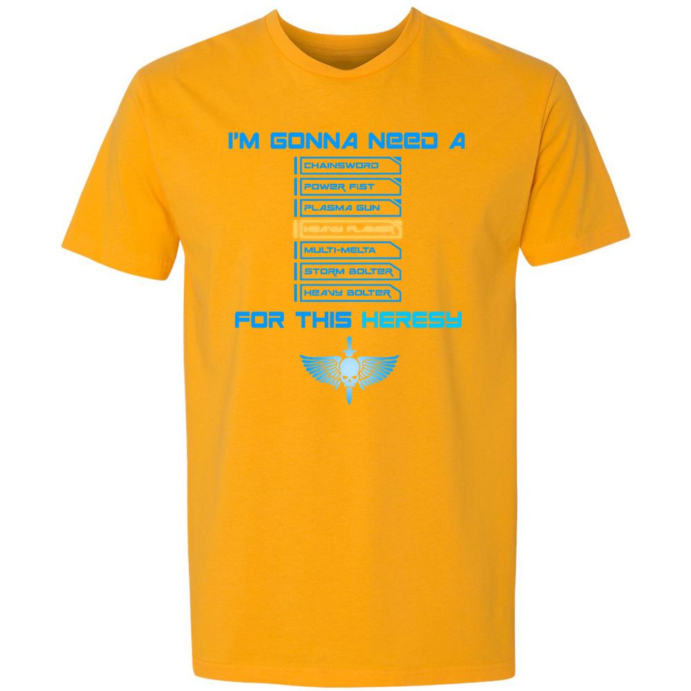 Premium Unisex T-Shirt - RHHXVPBZ - Gold - 12