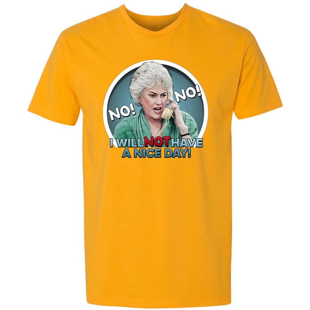 Premium Unisex T-Shirt - 1X7MUEBN - Gold - 12