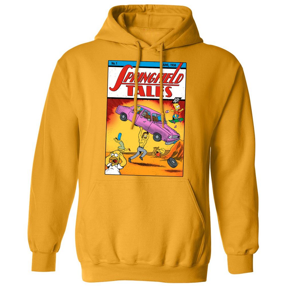 Classic Unisex Hoodie - 864166JE - Gold - 12