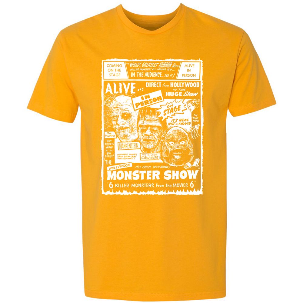 Premium Unisex T-Shirt - 65G6HCBP - Gold - 12