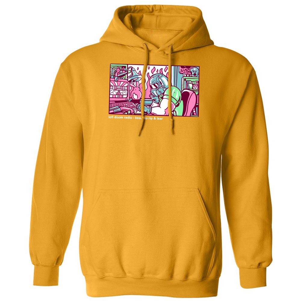 Classic Unisex Hoodie - E7NZ3N2S - Gold - 12