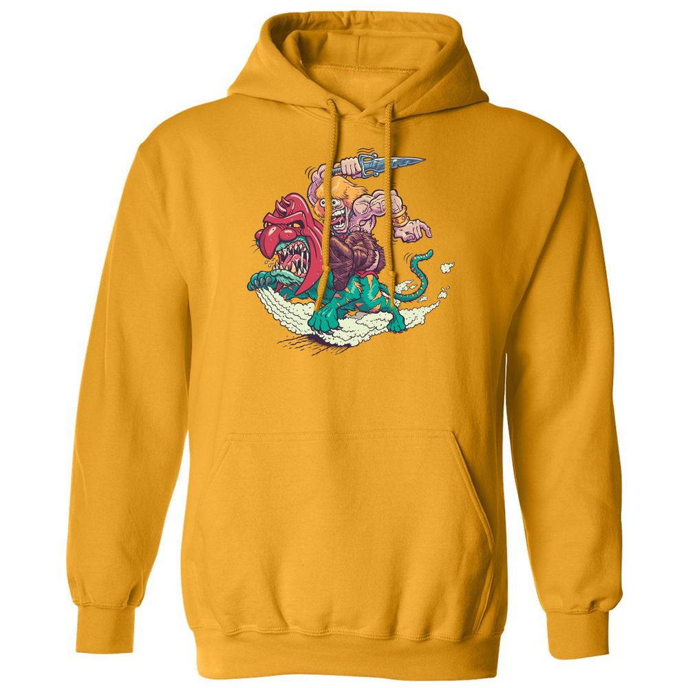 Classic Unisex Hoodie - ERK8P5PD - Gold - 12