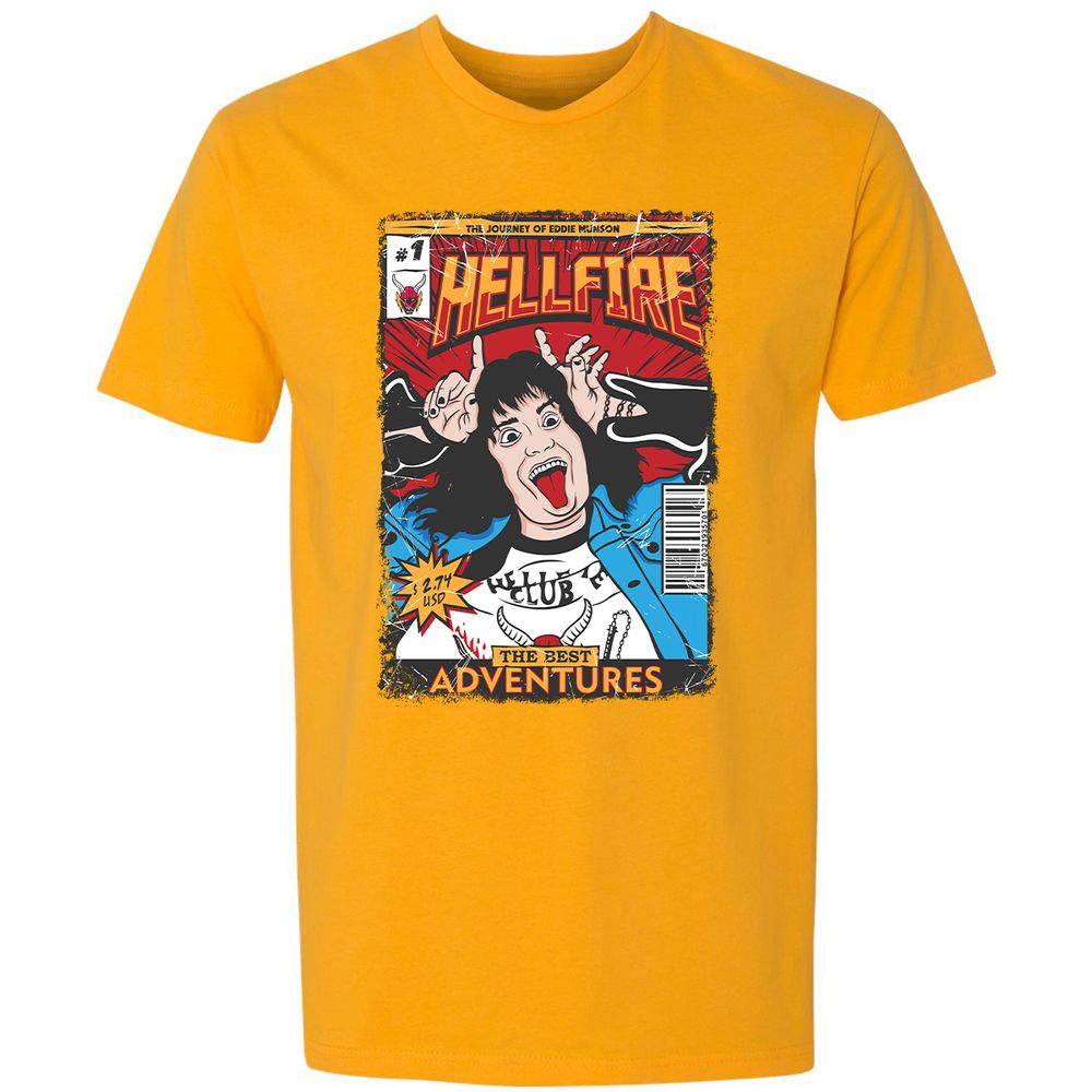 Premium Unisex T-Shirt - D1VRVNNW - Gold - 12