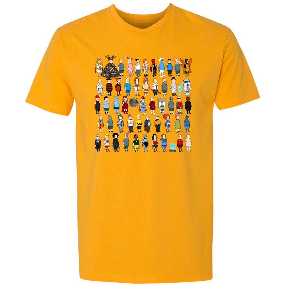 Premium Unisex T-Shirt - QB9P5G36 - Gold - 12