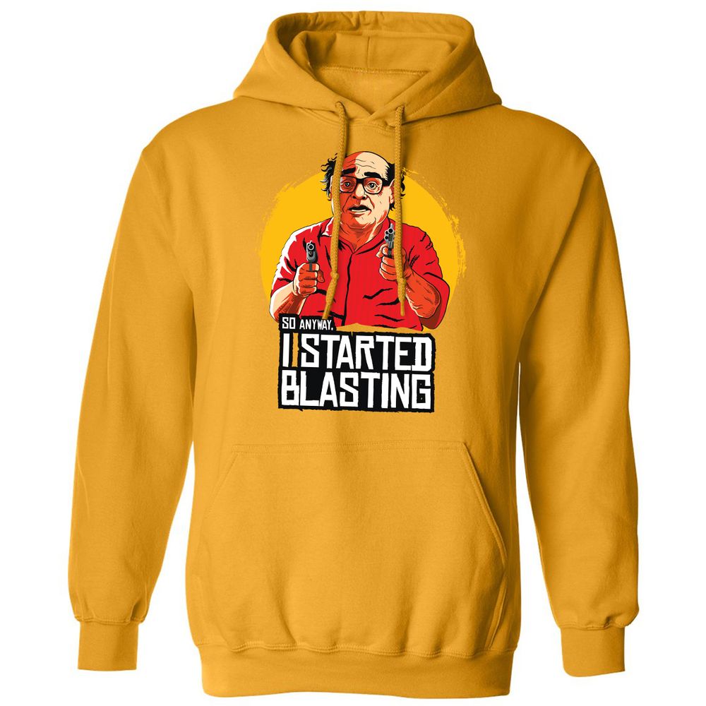 Classic Unisex Hoodie - NT96YTWV - Gold - 12