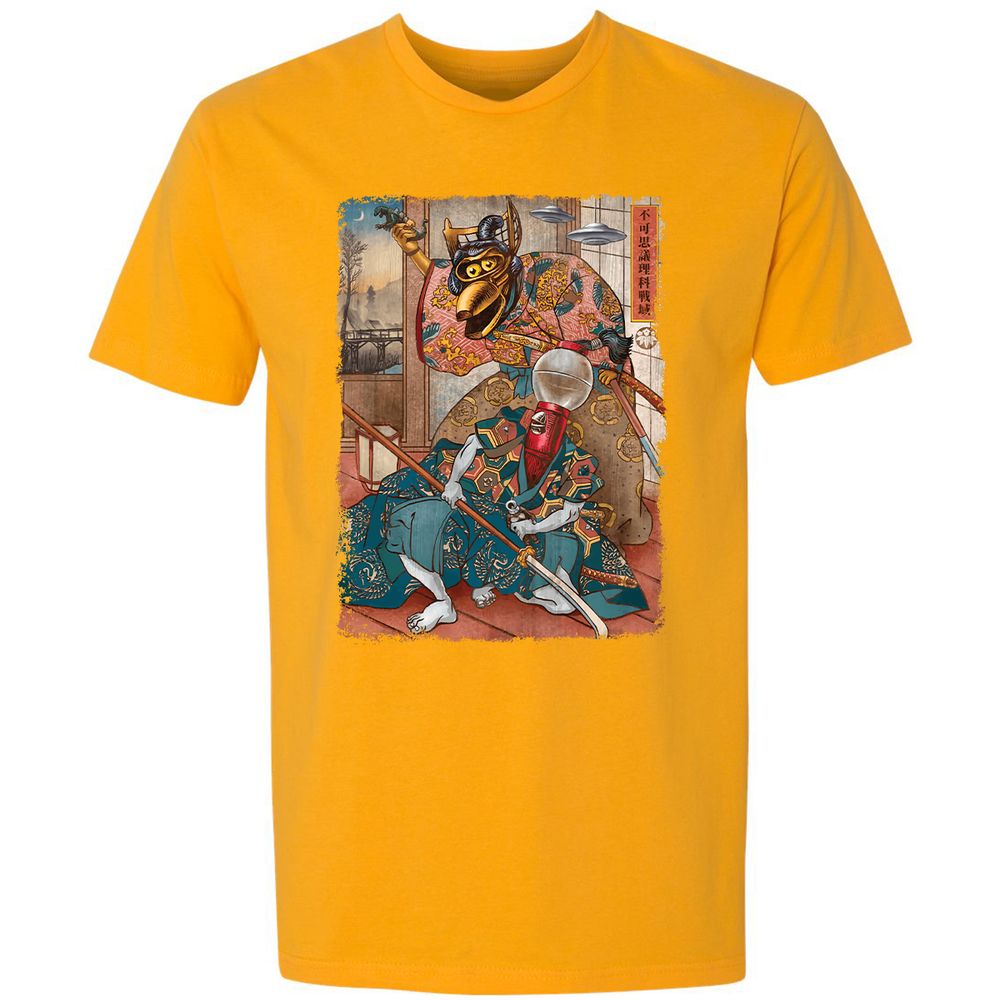 Premium Unisex T-Shirt - WA5RGGBE - Gold - 12