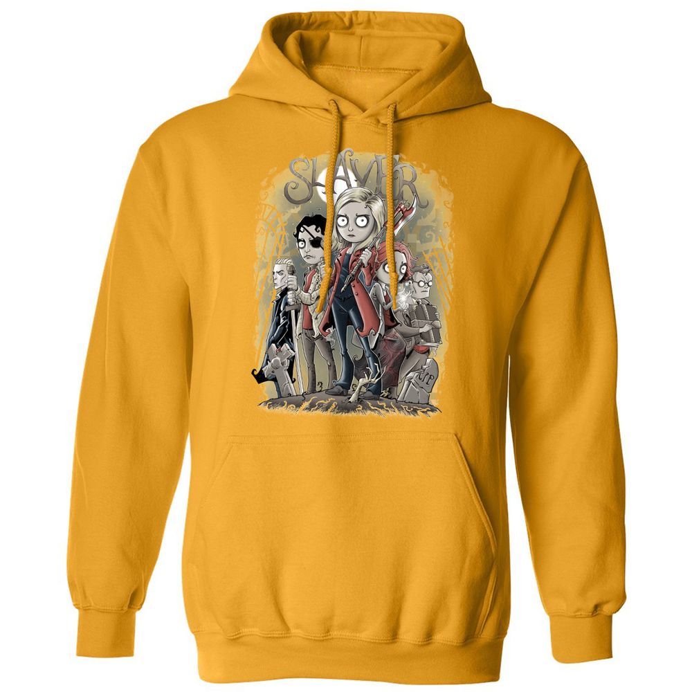 Classic Unisex Hoodie - XU9UJP65 - Gold - 12