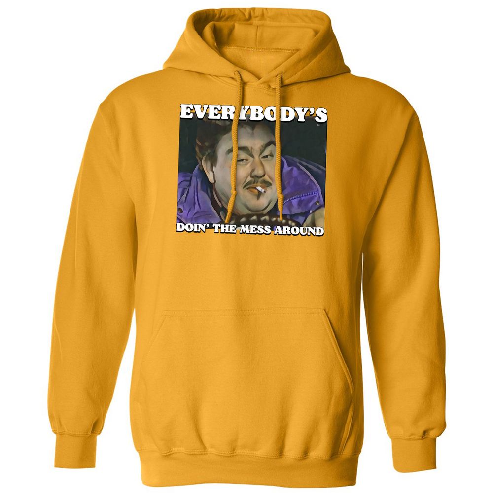 Classic Unisex Hoodie - BHM6DN3F - Gold - 12