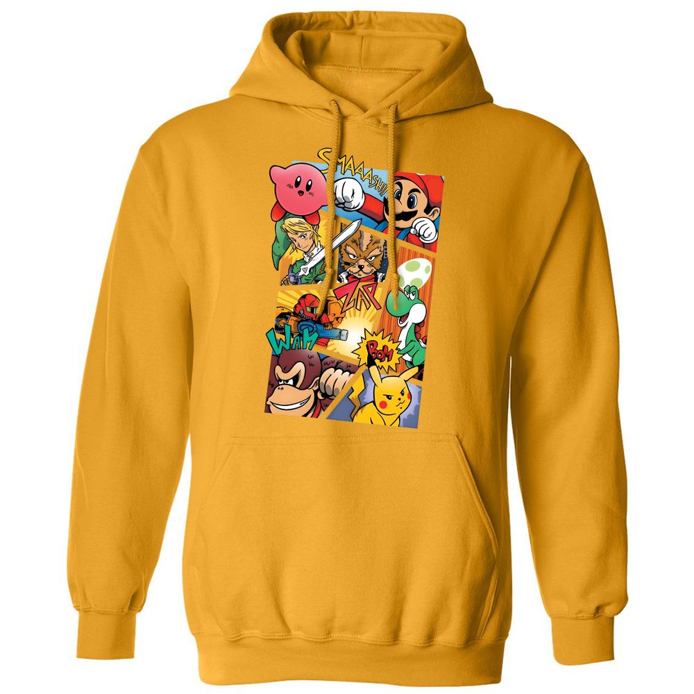 Classic Unisex Hoodie - GRF5GN1L - Gold - 12