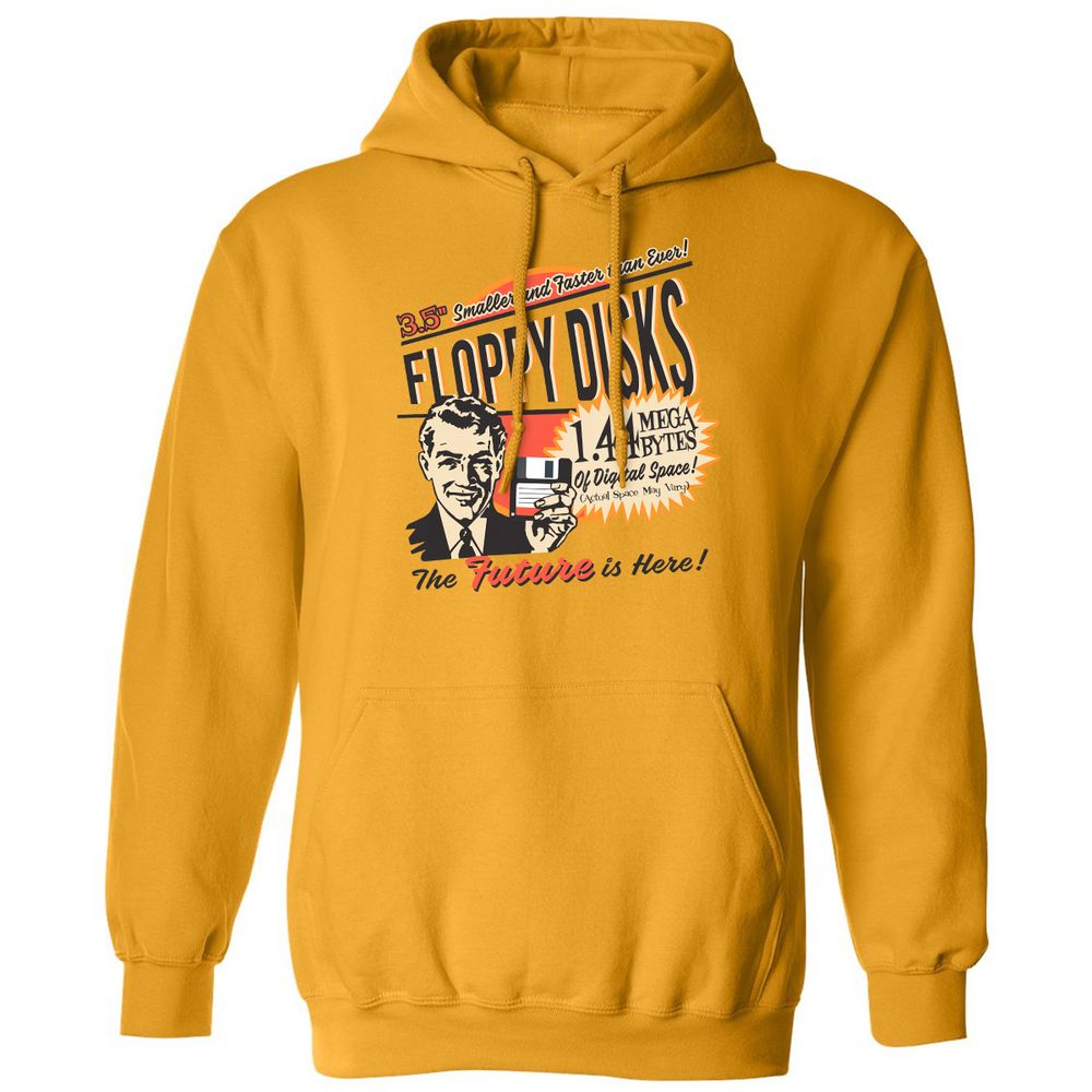 Floppy Disk Retro - Gold - 12