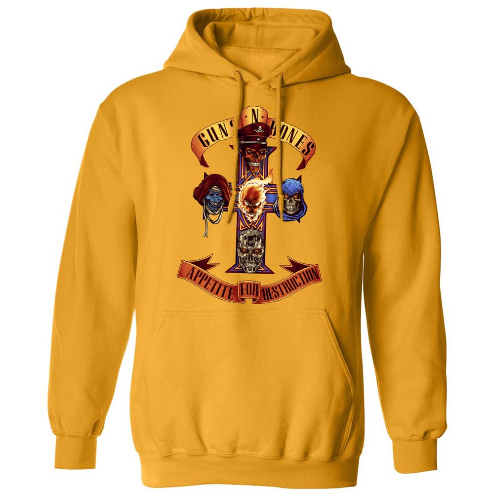 Classic Unisex Hoodie - MB8NSZLB - Gold - 12