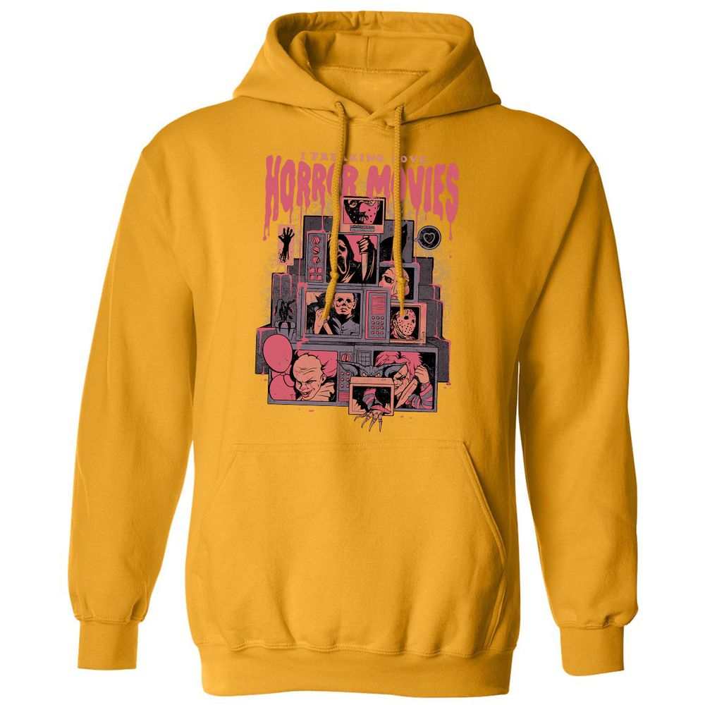 Classic Unisex Hoodie - 7CVFHJW3 - Gold - 12