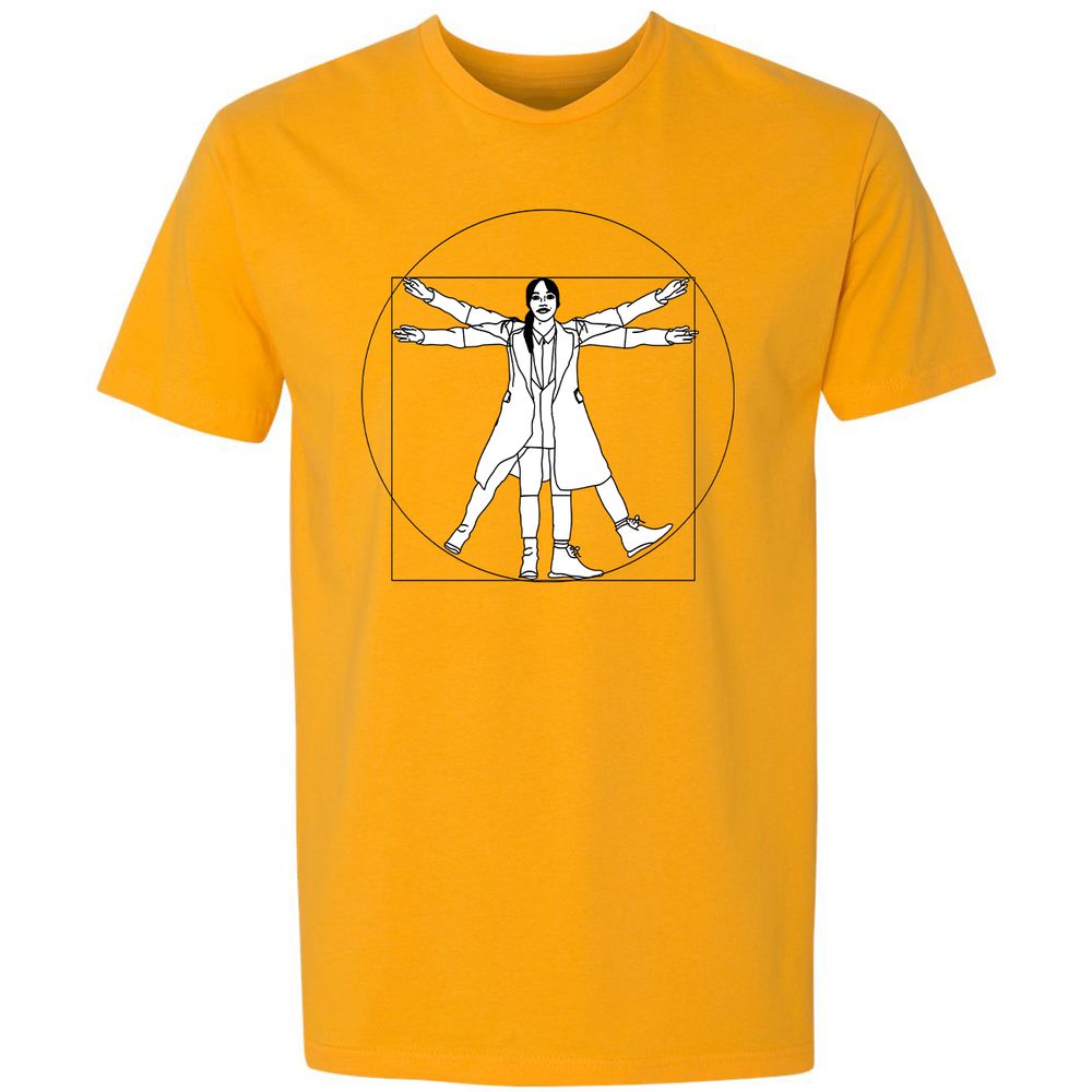 Vitruvian Philomena Cunk - Cunk on Earth - Gold - 12