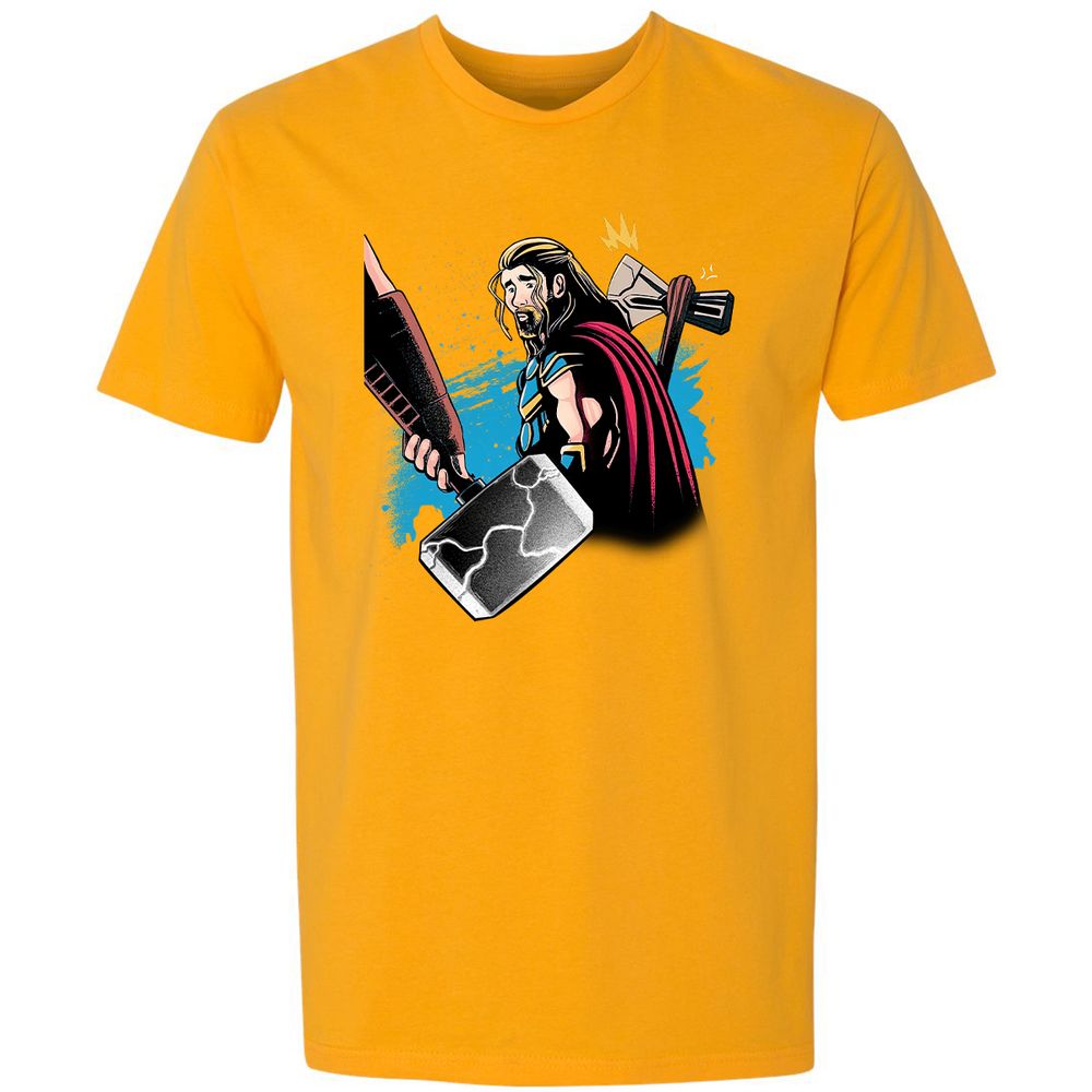 Premium Unisex T-Shirt - 9LTP6E2T - Gold - 12