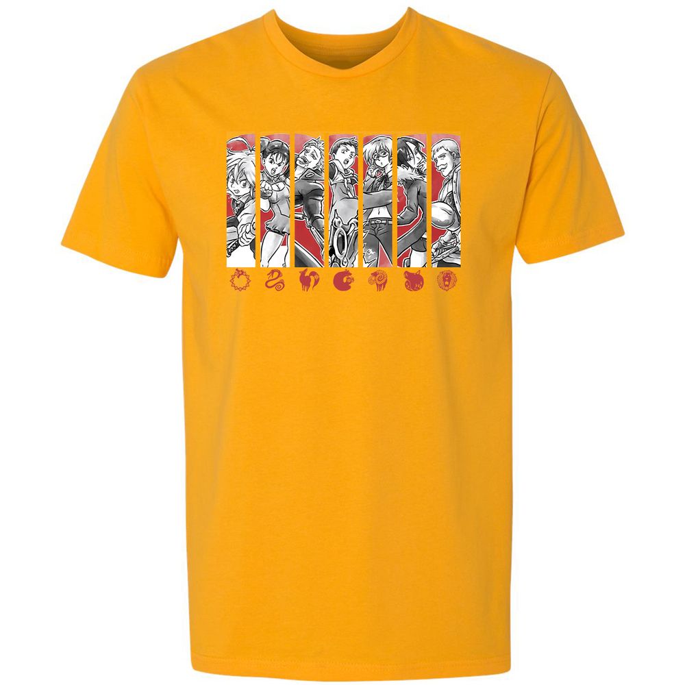 Premium Unisex T-Shirt - BQZEGAJR - Gold - 12