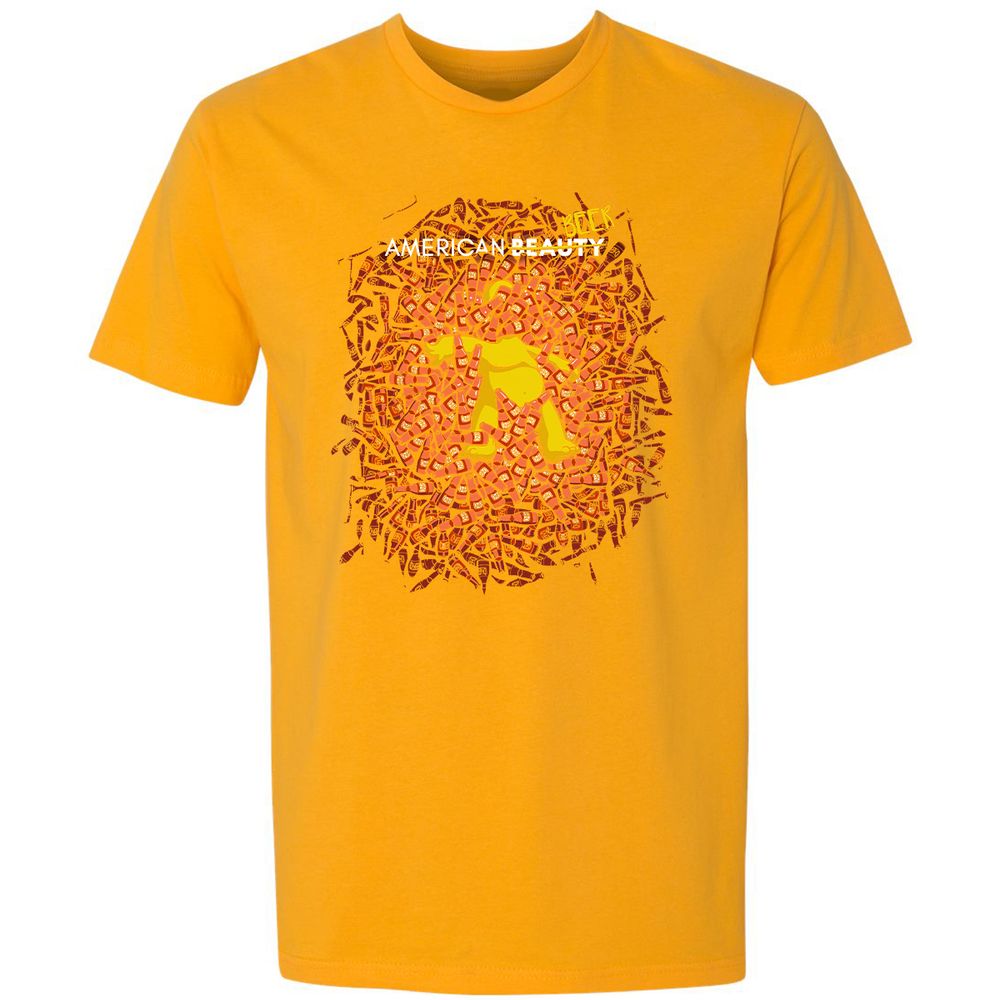 Premium Unisex T-Shirt - V32B1XUD - Gold - 12