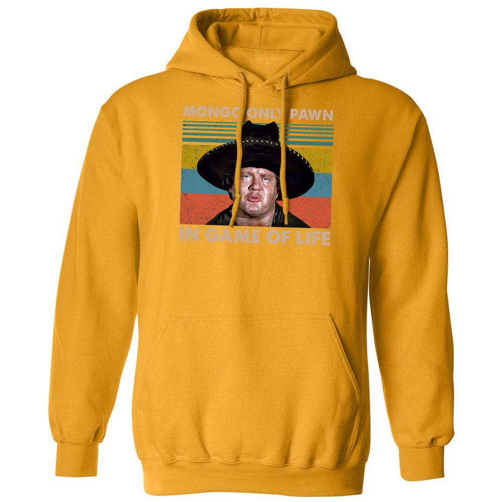 Classic Unisex Hoodie - B74F7VCJ - Gold - 12