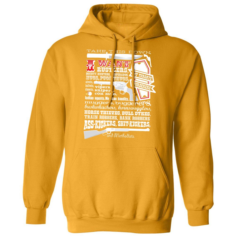 Classic Unisex Hoodie - W7H9VNF3 - Gold - 12