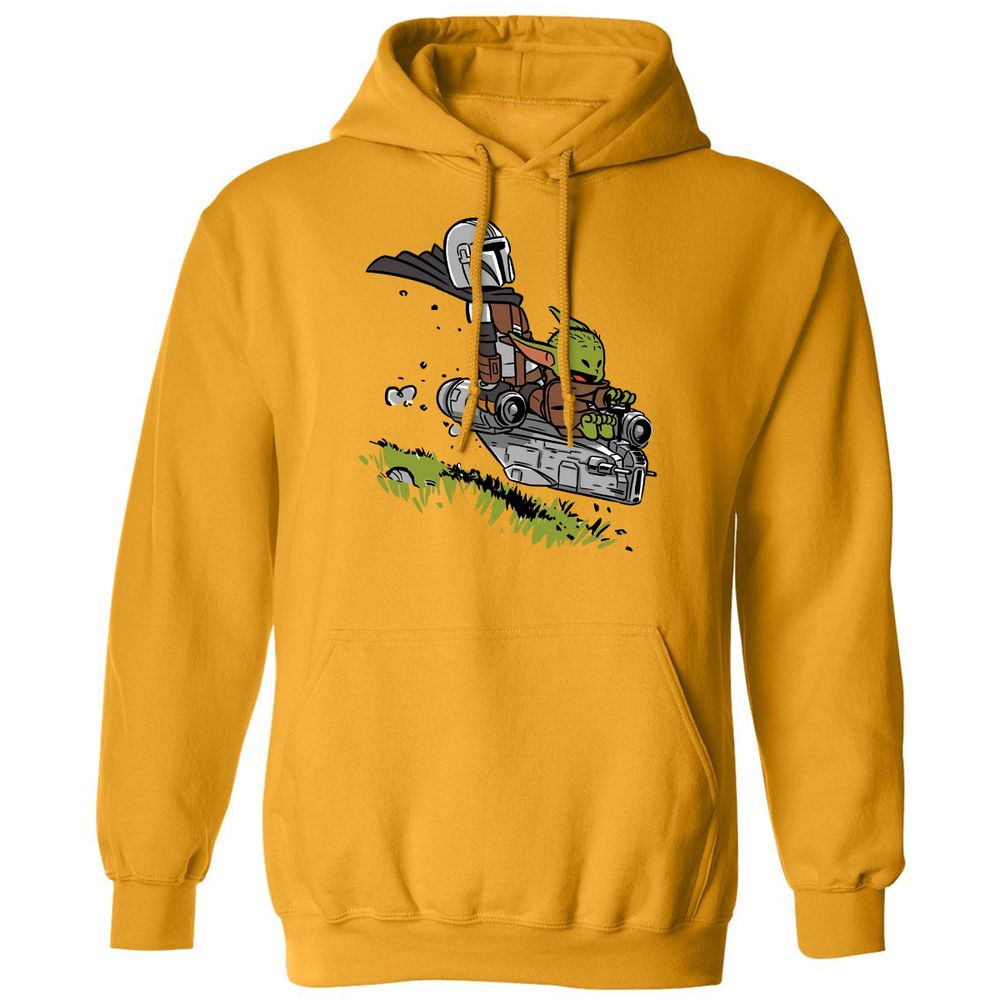 Classic Unisex Hoodie - SY5YDPM7 - Gold - 12