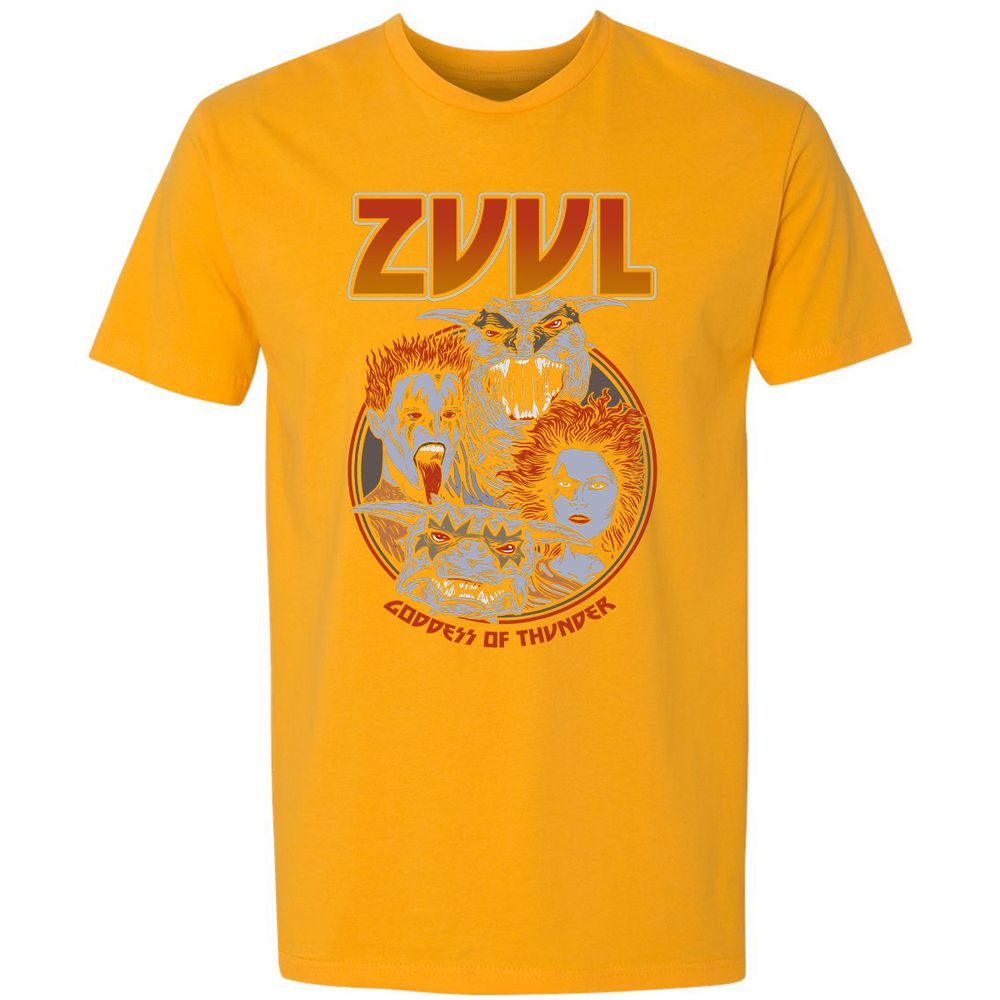 Premium Unisex T-Shirt - 37JSZSFE - Gold - 12