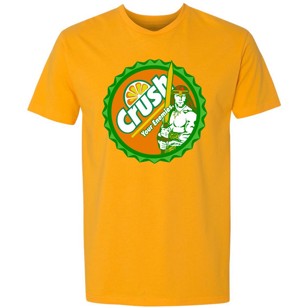 Premium Unisex T-Shirt - FLVXKCFW - Gold - 12