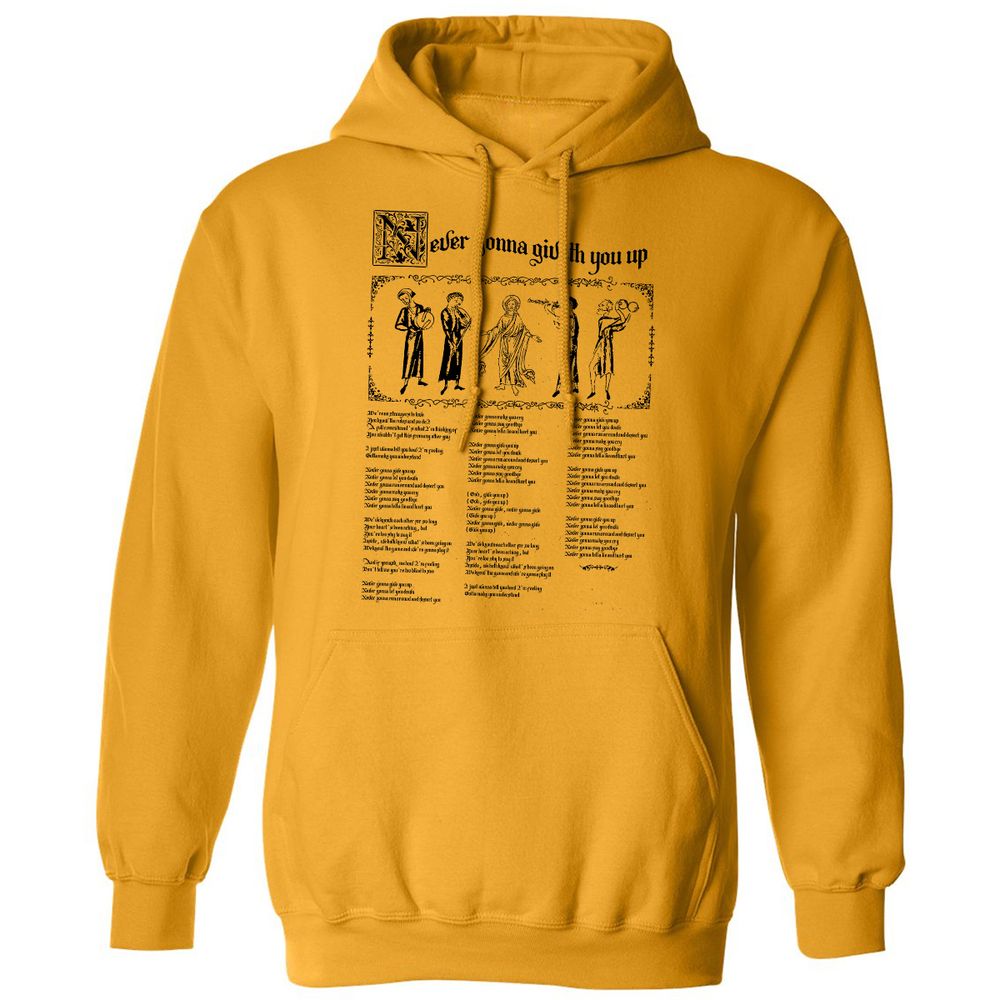 Classic Unisex Hoodie - WRBW753D - Gold - 12