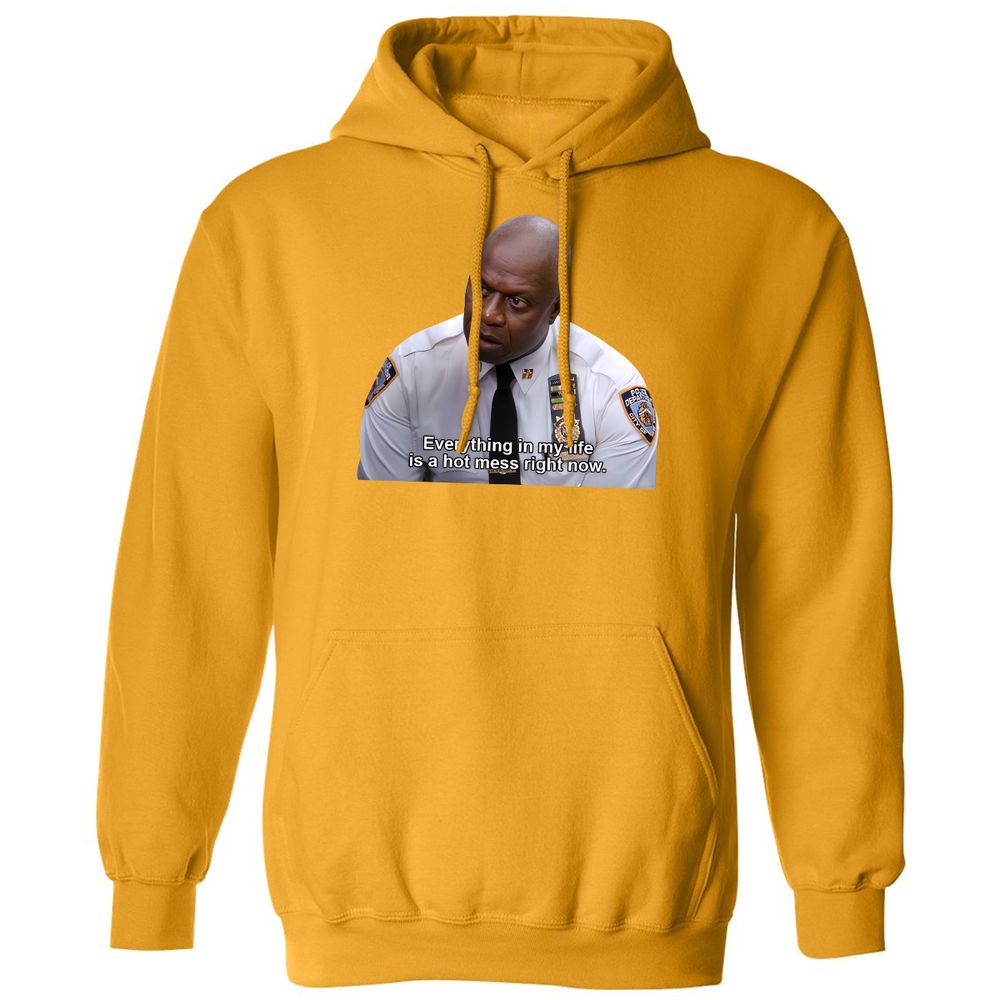 Classic Unisex Hoodie - SLKQNZQH - Gold - 12